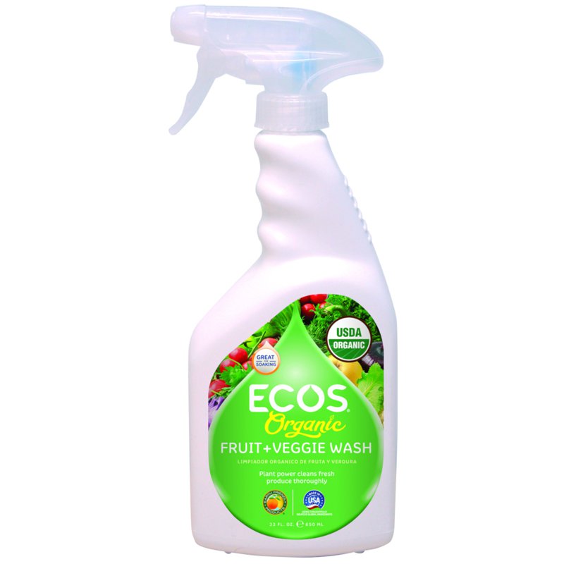 Ecos Organic Fruit & Vegetable Wash 22oz