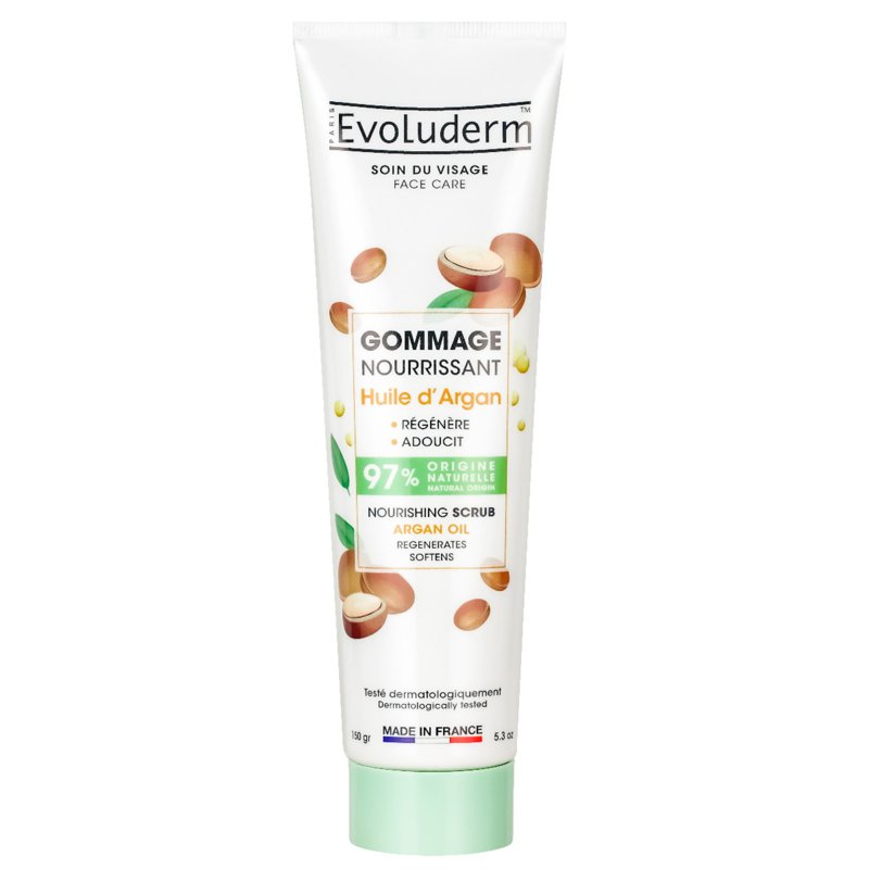 Evoluderm Nourishing Facial Scrub Argan Oil
