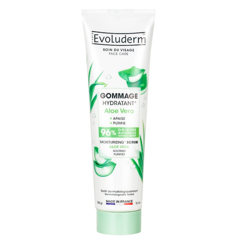 Evoluderm Moisturizing Facial Scrub Aloe Vera