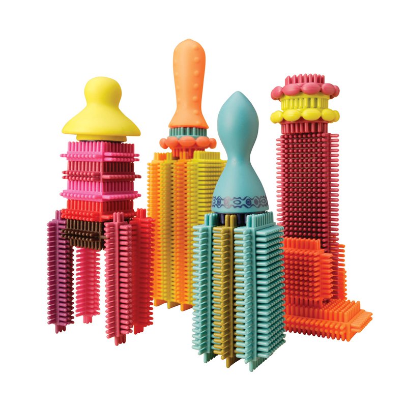 B.Toys Bristle Block Stackadoos 68pcs 1 S