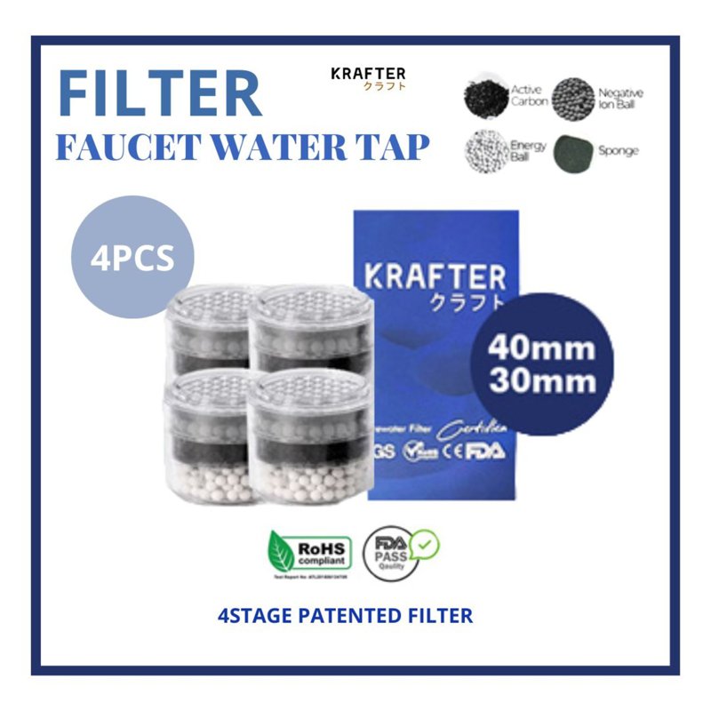 Krafter 4Stage Patented Filter Refill Only