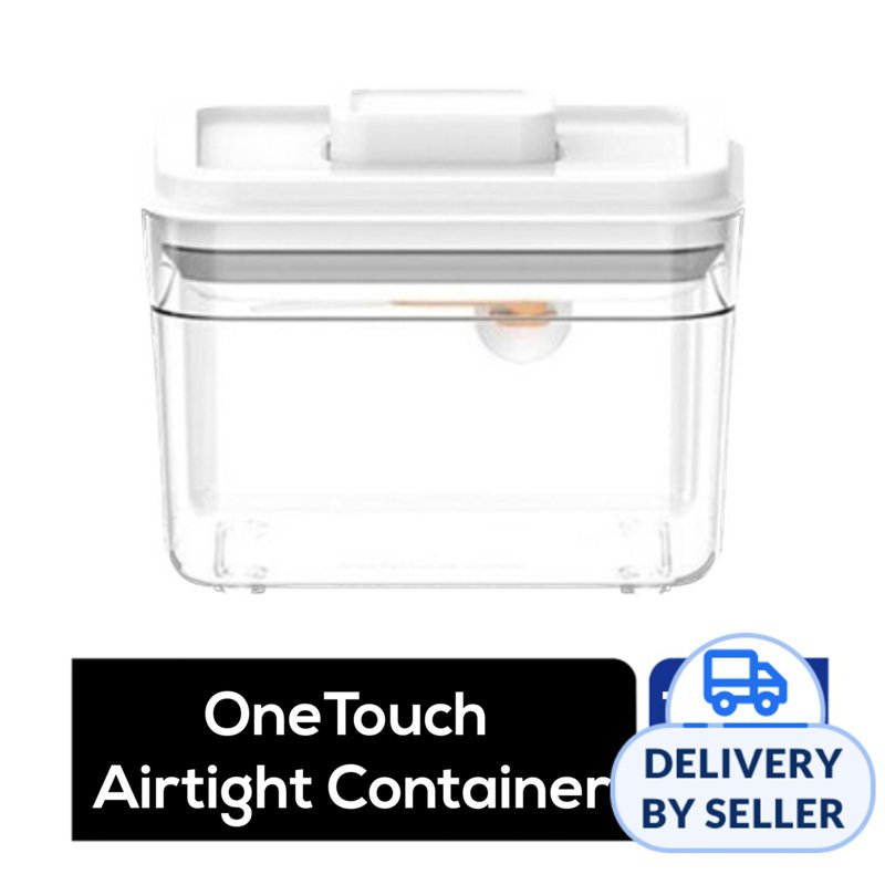 GLADLEIGH OneTouch Airtight Container - (With Scraper)