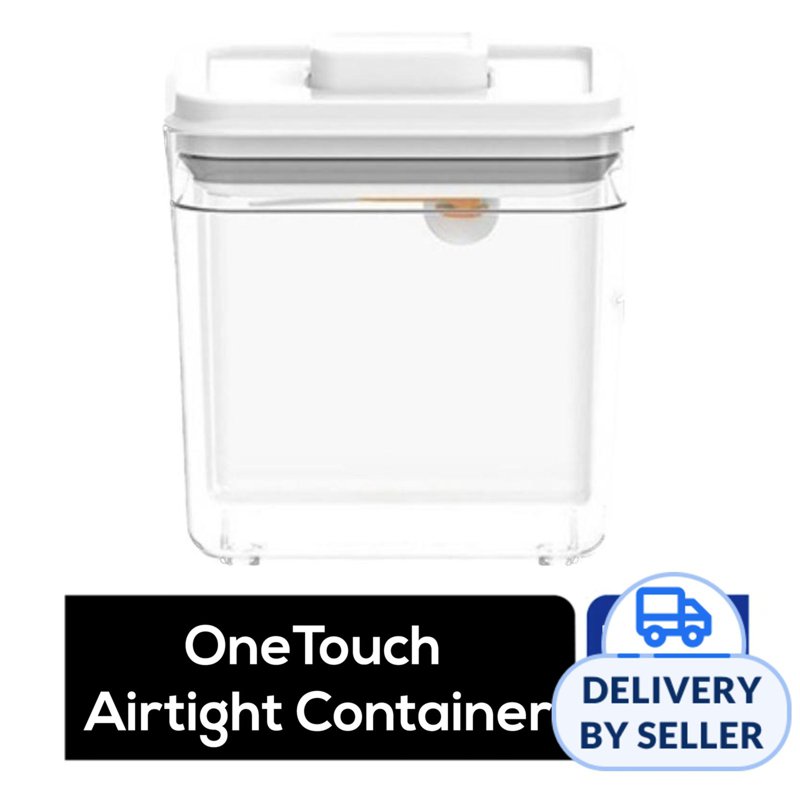 GLADLEIGH OneTouch Airtight Container - (With Scraper)