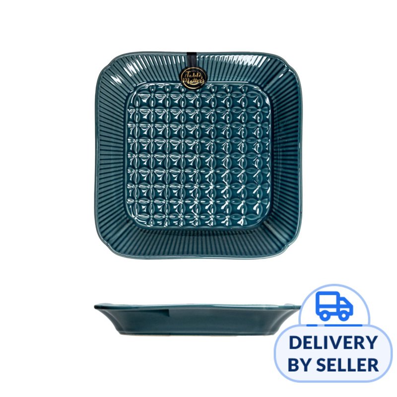 Table Matters Shippo Ocean - 8.25 Inch Square Plate 1 S