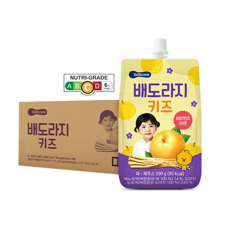 BeBecook Jr's Korean Golden Pear Drink w Bellflower Root