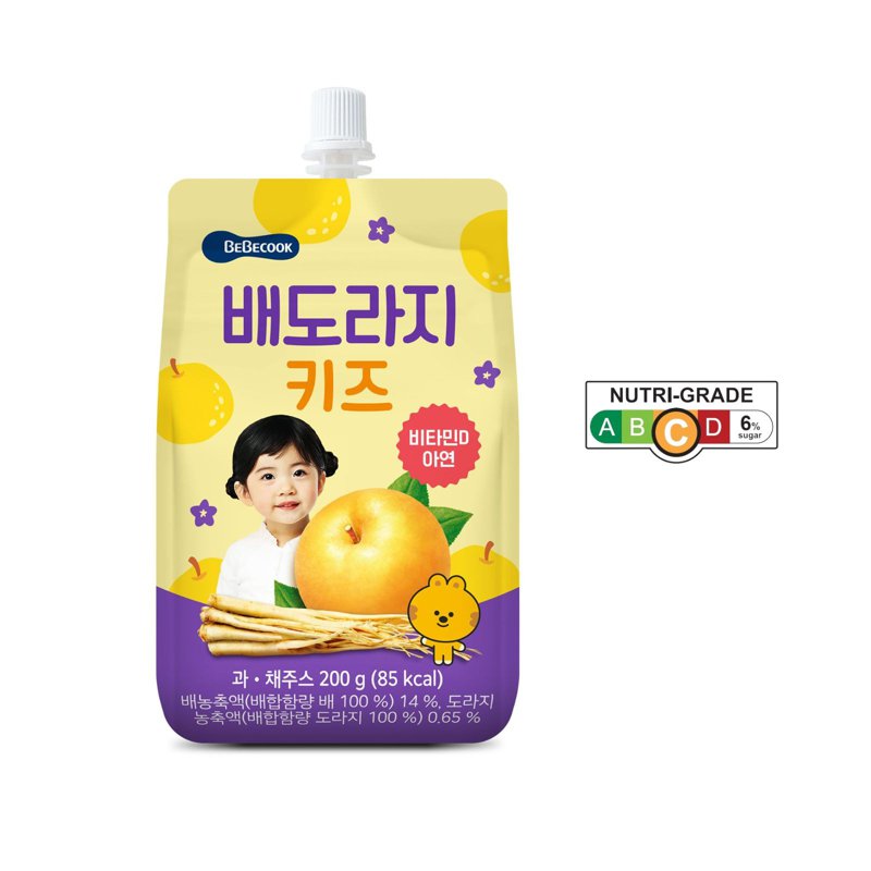 BeBecook Junior's Korean Golden Pear Drink w Bellflower Root