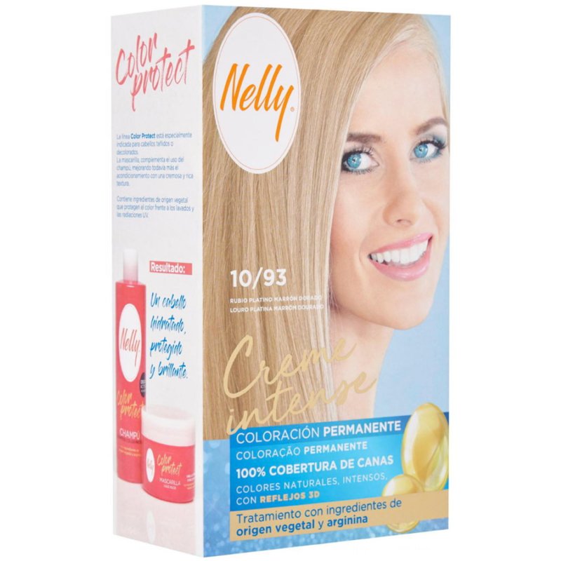 Nelly Hair Color 10/93 Platinum Blonde Golden Brown 1 S