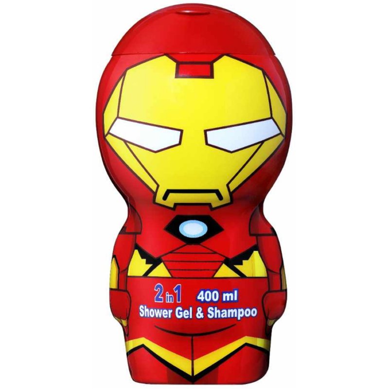 Air Val Iron Man 2 in 1 Shower Gel & Shampoo 2D