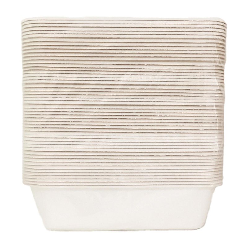 eco u Sugarcane Rectangular Bowls - Biodegradable