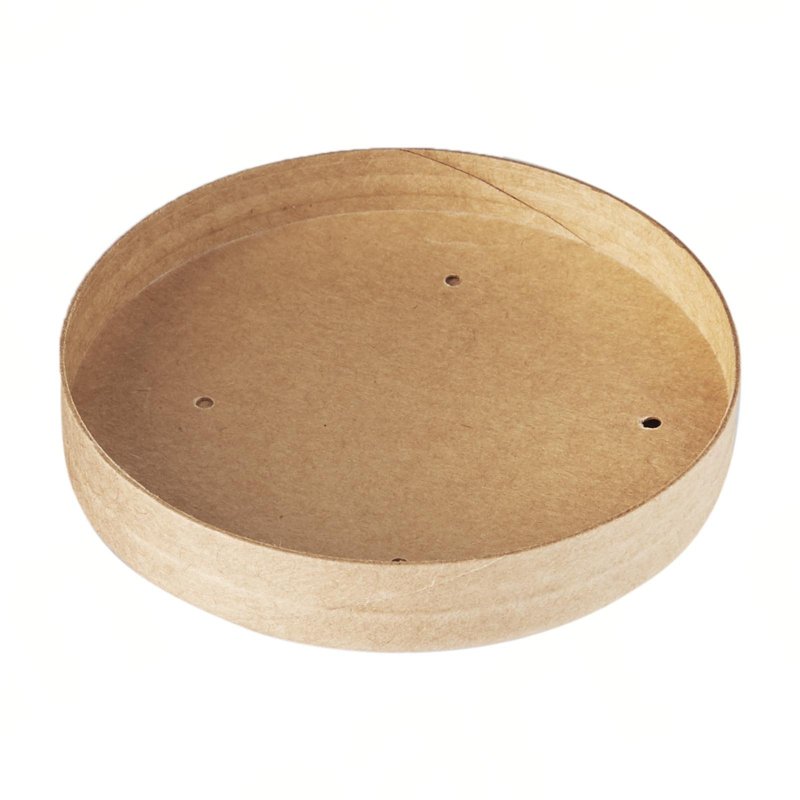 eco u Kraft Ice Cream Soup Lids Bio & Disposable