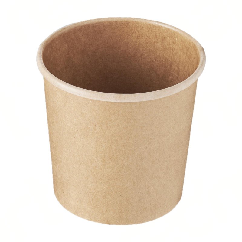 eco u Kraft Ice Cream Soup Tubs Bio & Disposable