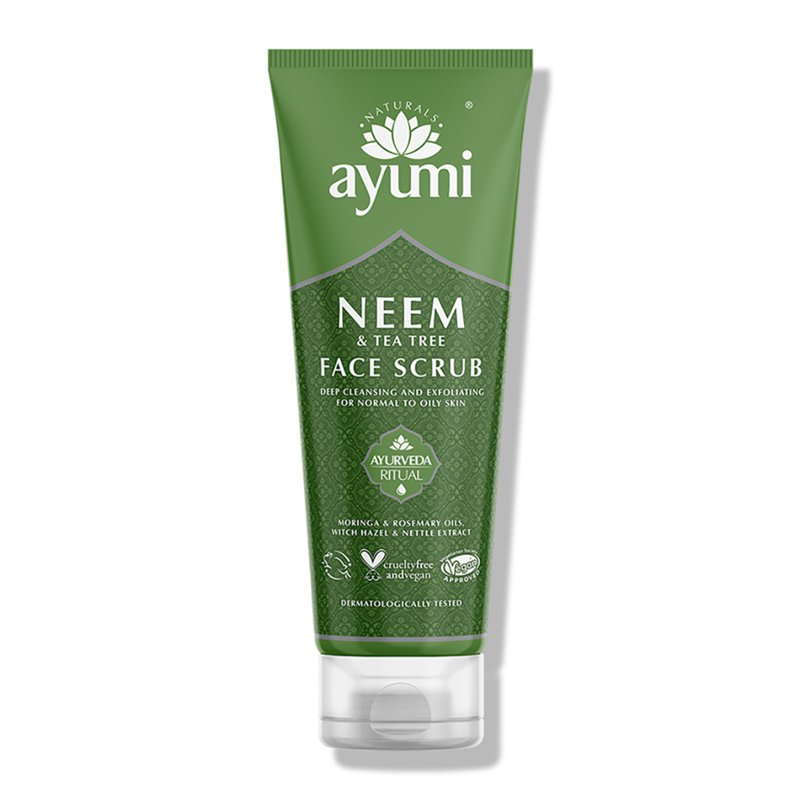 Ayumi Naturals Neem & Tea Tree Face Scrub