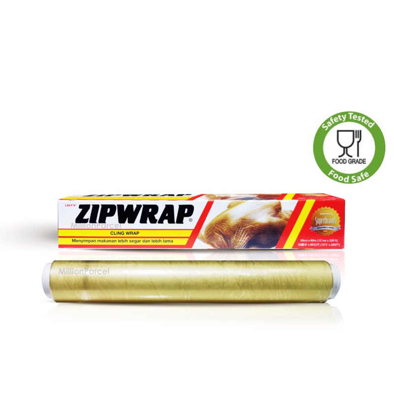 Lacy'S Zipwrap 30cm x 60m (ZW014)