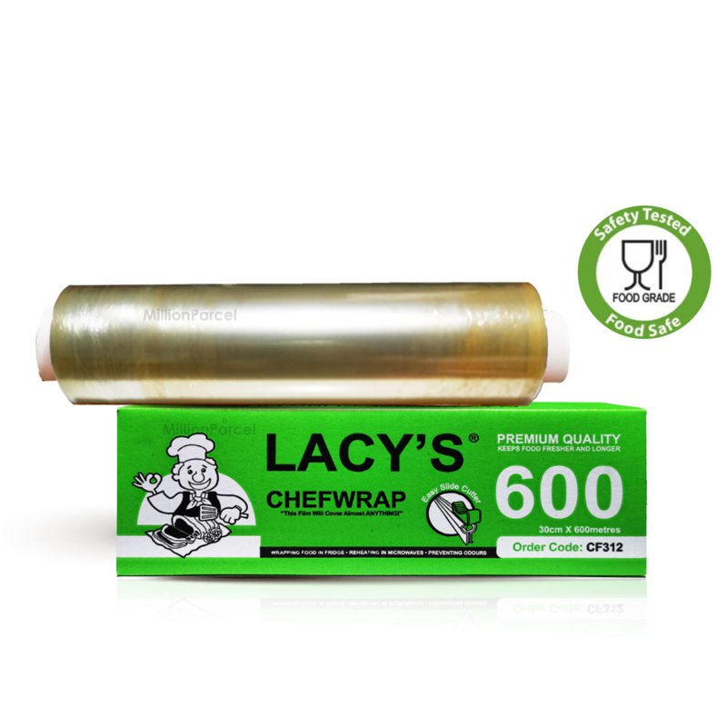 Lacy'S Pvc Cling Film 30cm x 600m(CF312)