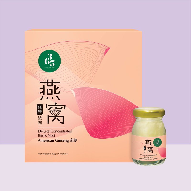 365 Deluxe Concentrated Bird's Nest with American Ginseng