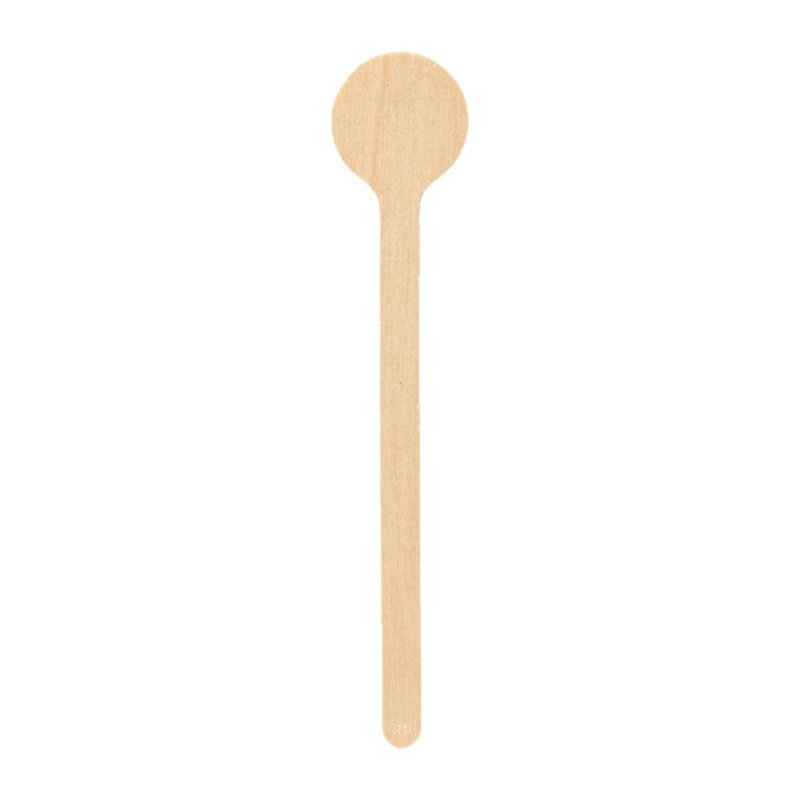 eco u Premium Wooden Coffee/Tea Stirrers (10cm) Disposable 100 S