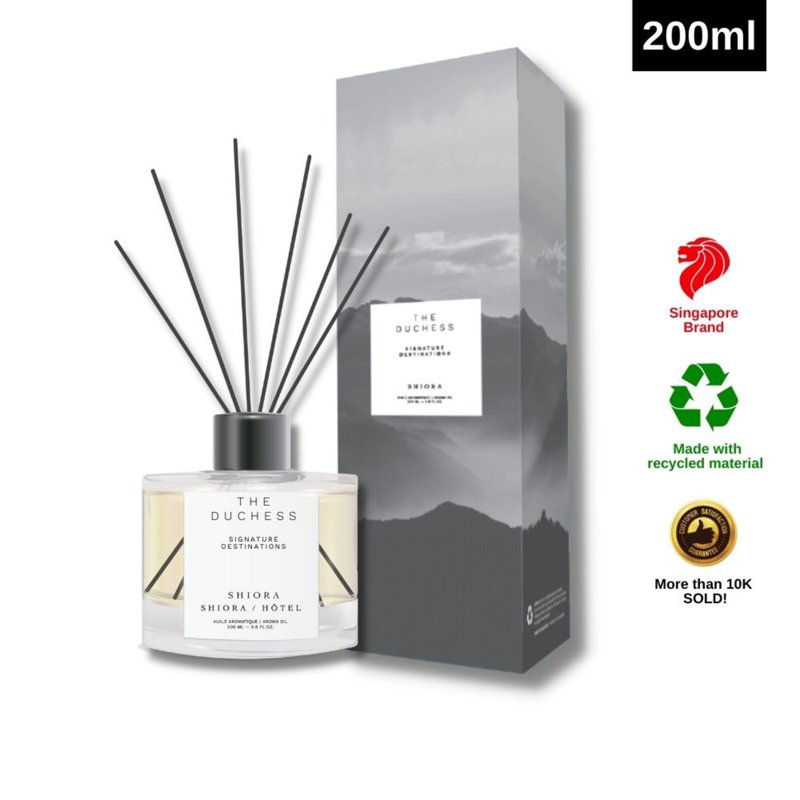 Shiora The Duchess Travel Scent Reed Diffuser