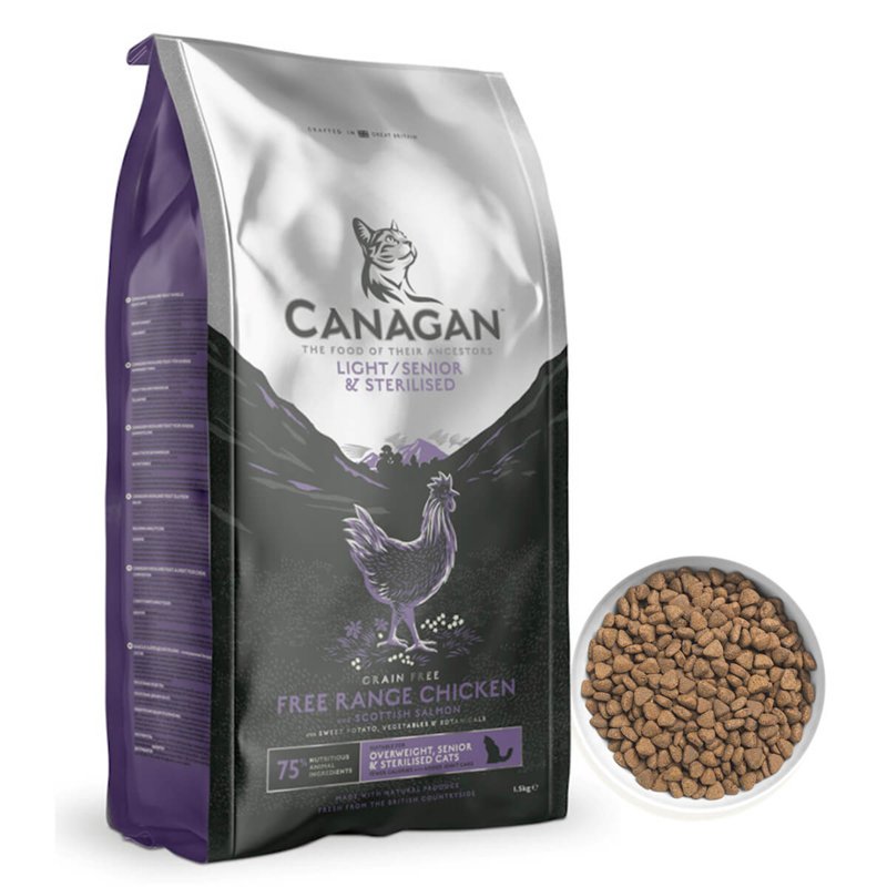 CANAGAN Free Range Chicken (Light Senior) For Cat