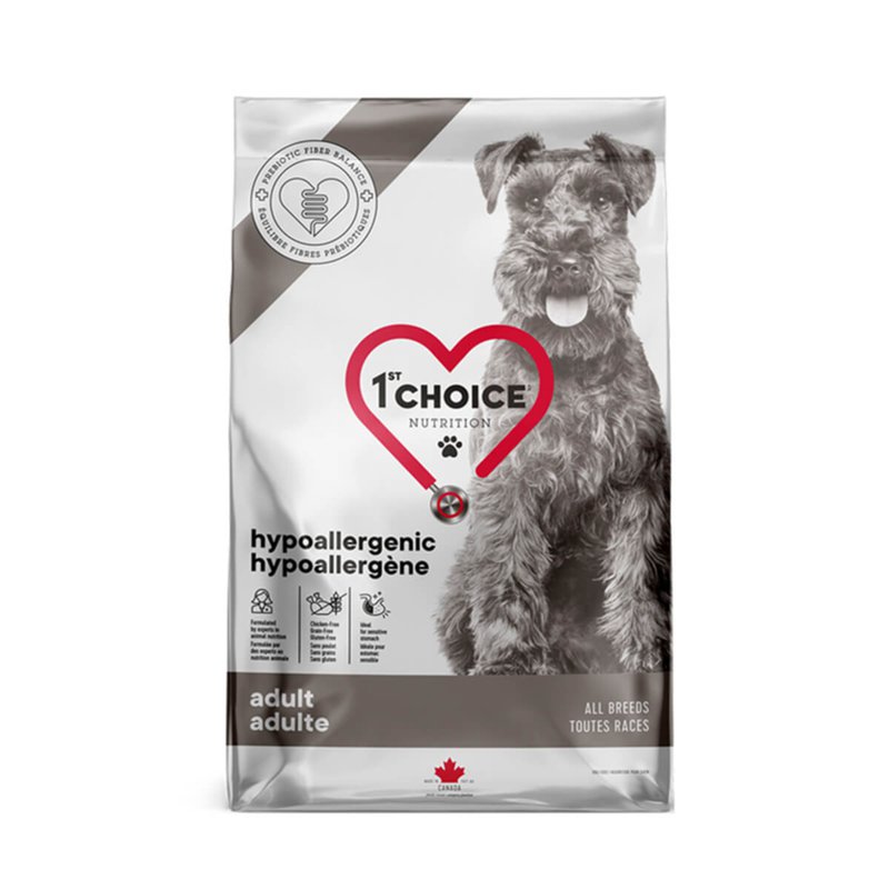 1st Choice Dog Adult, Hypoallergenic Duck (Grain-Free)