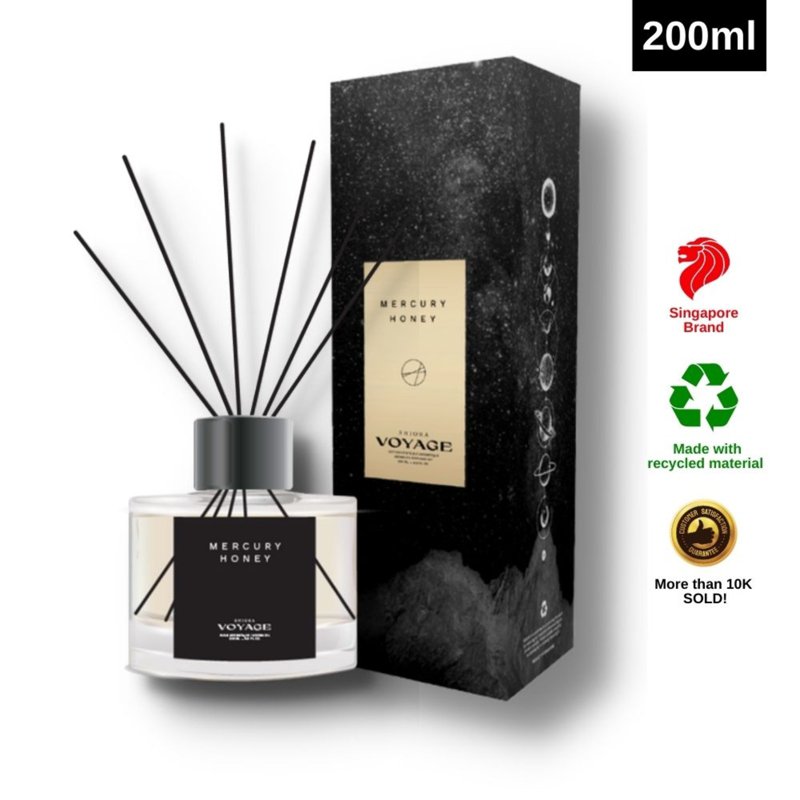 Shiora The Mercury Honey Scent Reed Diffuser