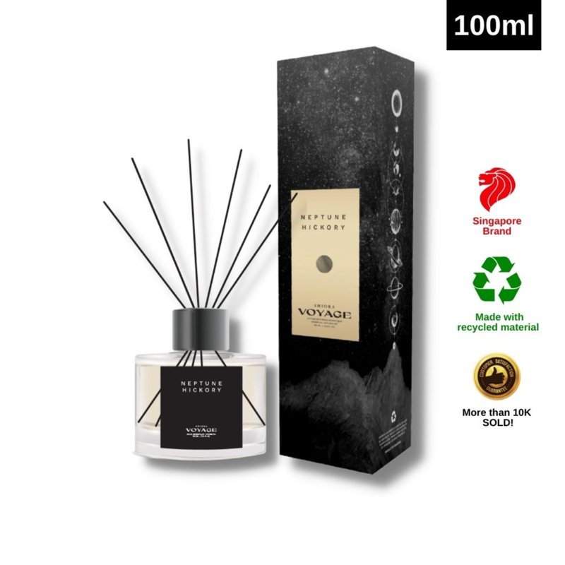 Shiora The Neptune Hickory Voyage Scent Reed Diffuser