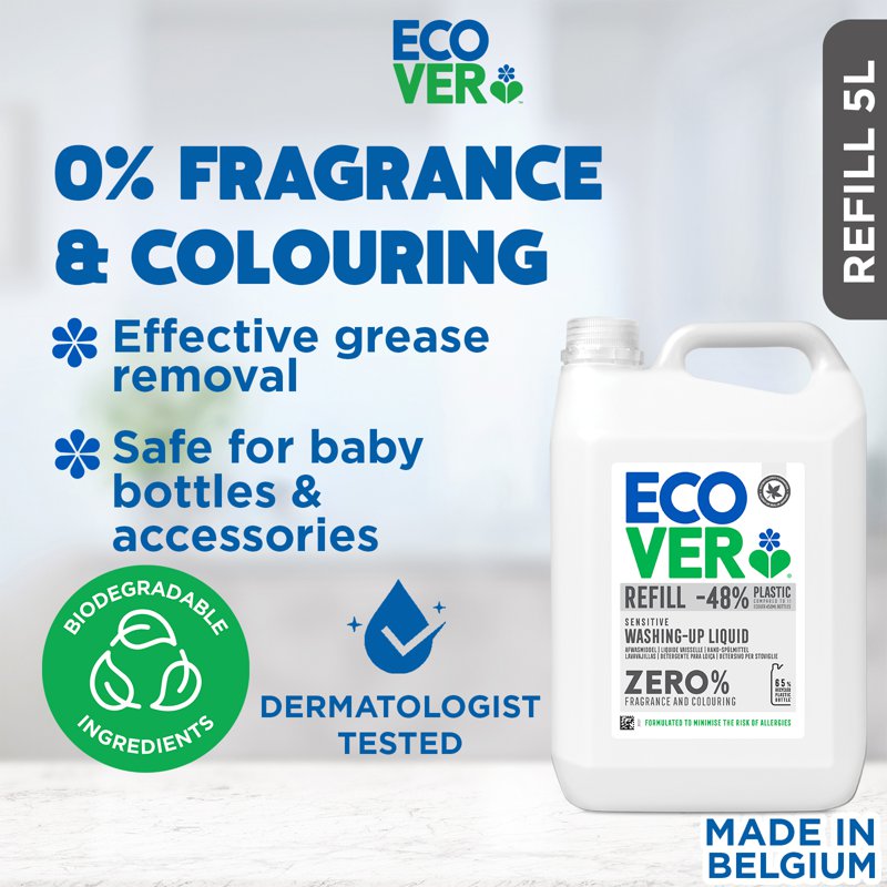Ecover Zero Washing Up Liquid Refill