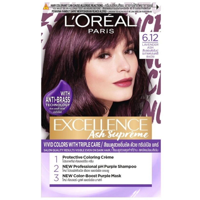 L'Oréal Paris Excellence Ash Supreme 6.12 Lavender Ash