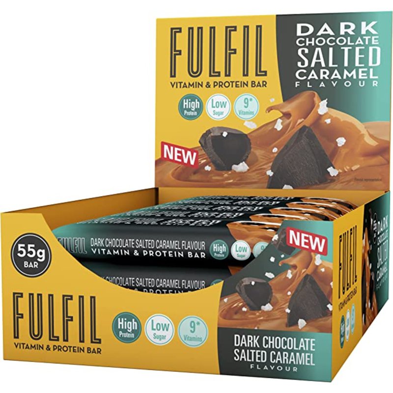 FULFIL Bar Dark Chocolate Salted Caramel