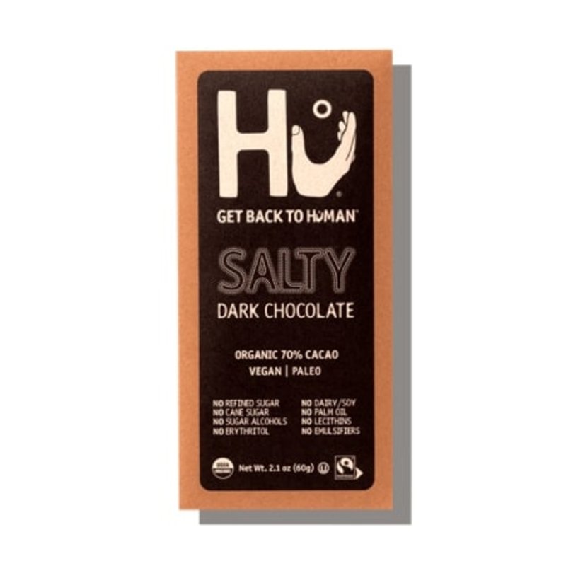 Hu Kitchen Dark Chocolate Bar Salty