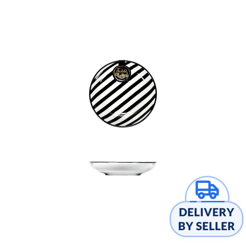 Table Matters BonBon Stripes - 4 Inch Round Saucer 1 S