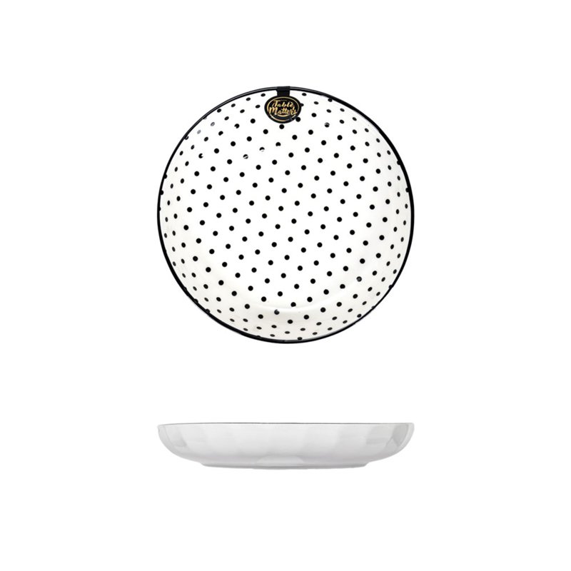 Table Matters BonBon Dots - 8 Inch Coupe Plate 1 S