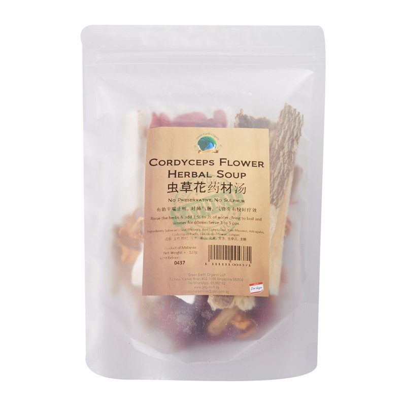 Green Earth Cordyceps Flower Herbal Soup