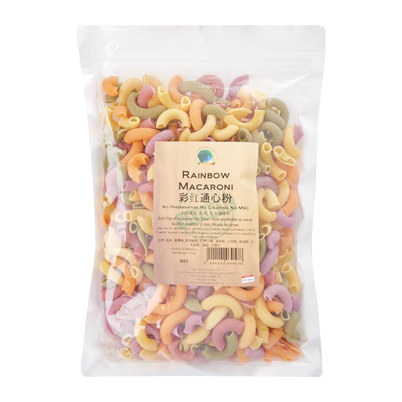 Green Earth Rainbow Macaroni