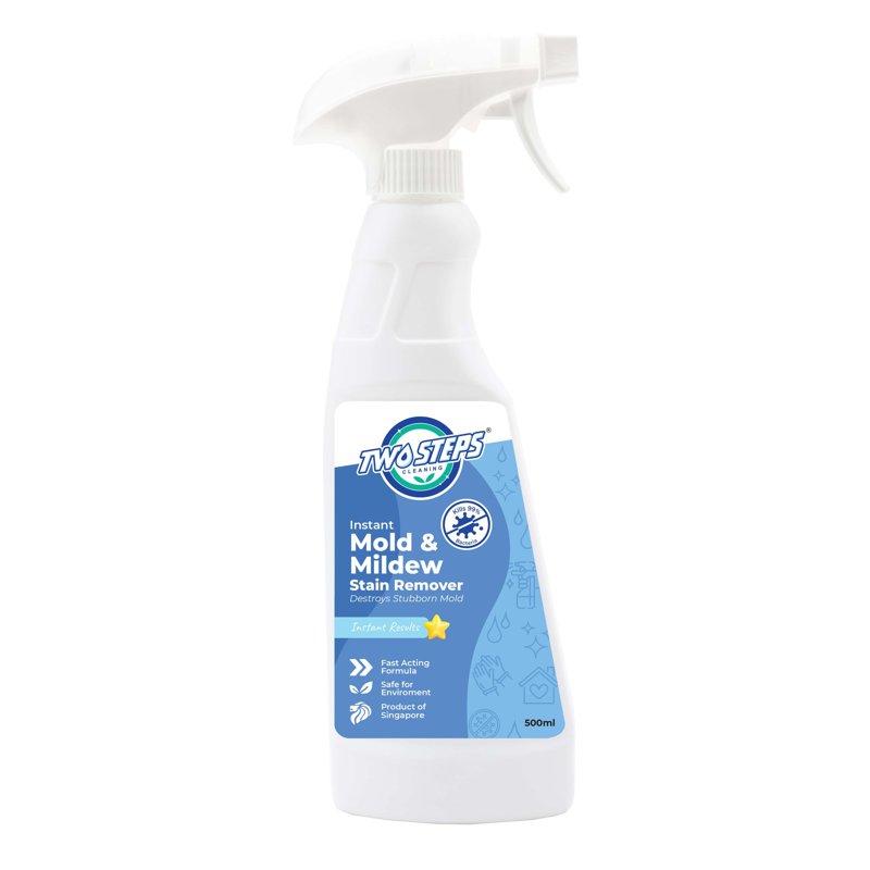 Two Steps Cleaning Instant Mold & Mildew Stain Remover