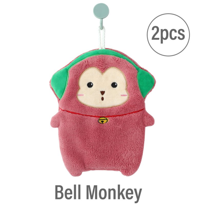 Sweet Home Bell Cute Pet Hand Towel- Bell Monkey
