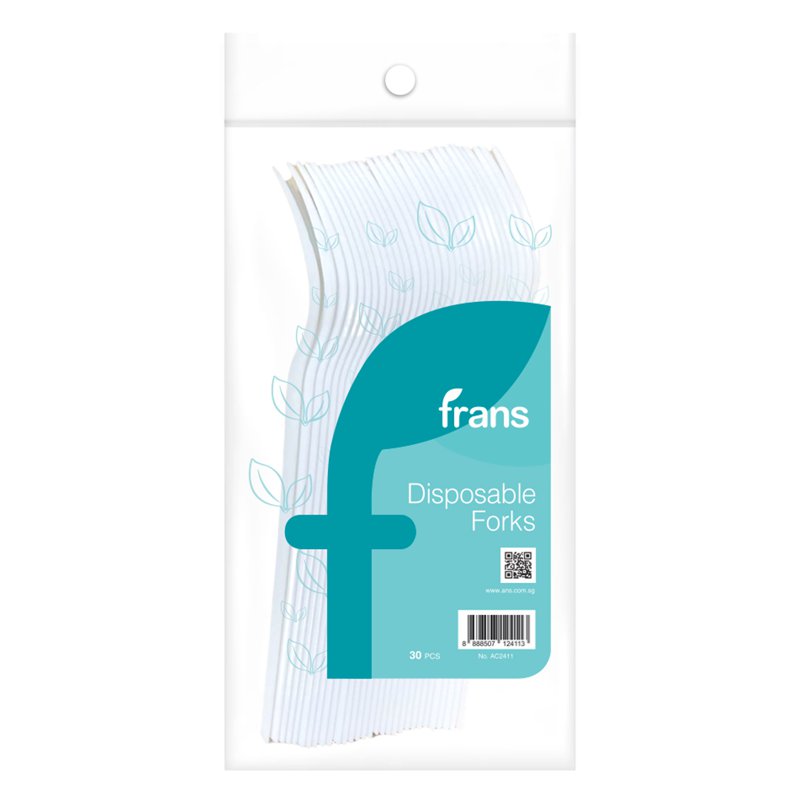 Frans Disposable Forks 30 S