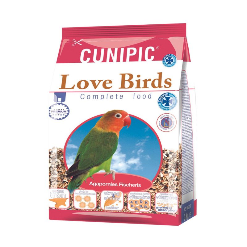 CUNIPIC Complete Food Lovebirds