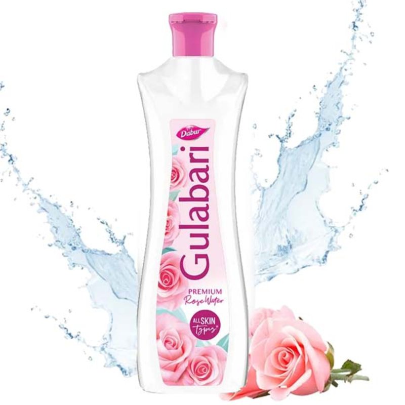 Dabur Rose Water, Gulabari Premium, Paraben Free, All Skin