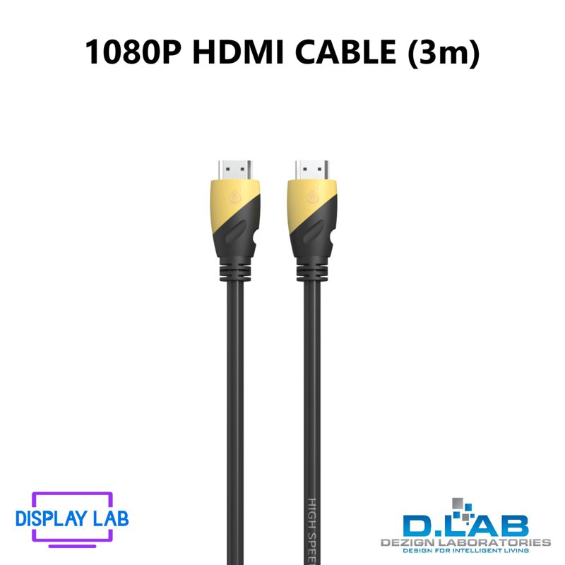 D.LAB 1080P HDMI Cable (3m) NB1453 1 S