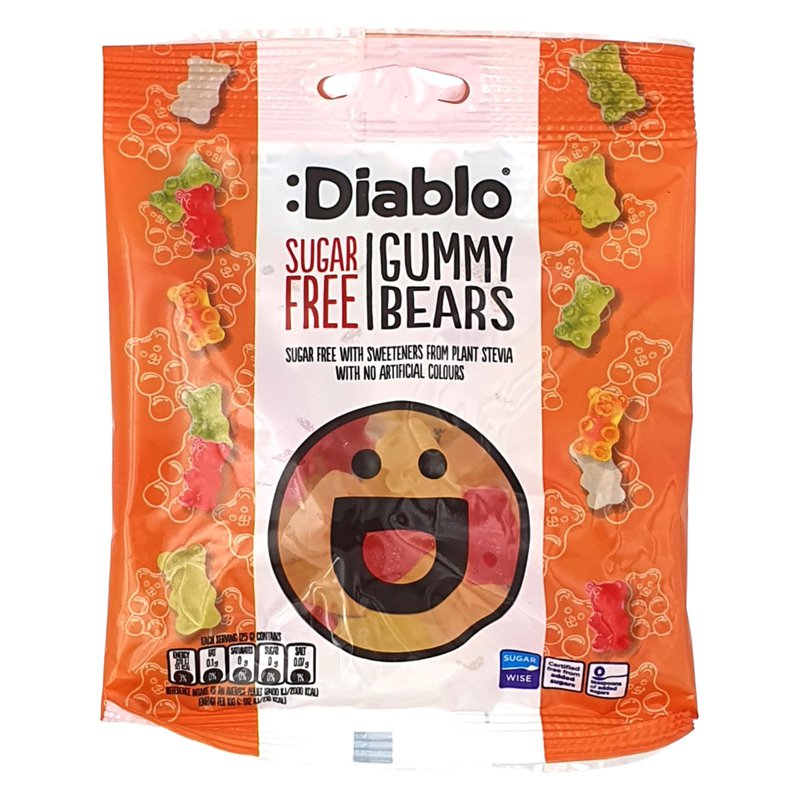 DIABLO Sugar Free Gummy Bears Sweets
