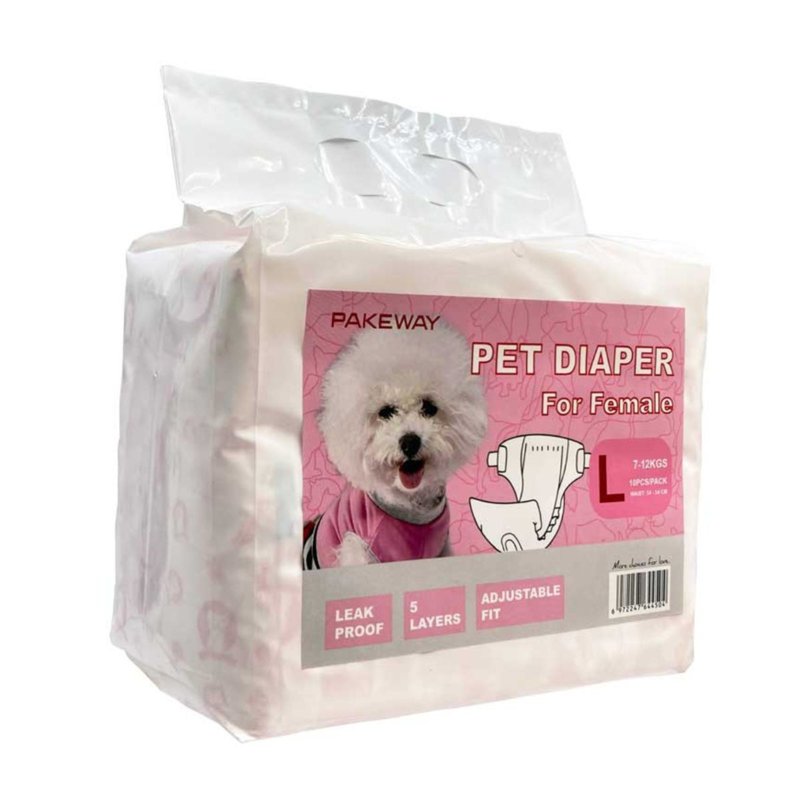 PAKEWAY Female Pet Diaper (Large)