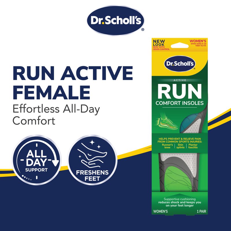 Dr. Scholl's Run Active Comfort Insoles Women