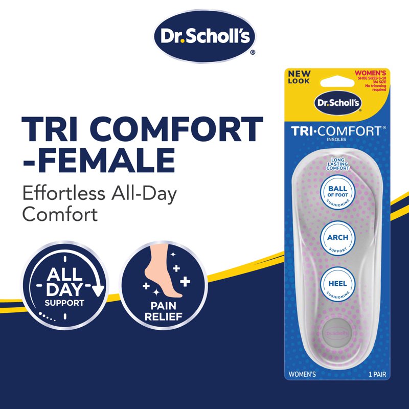 Dr. Scholl's Tri-Comfort Insoles Women
