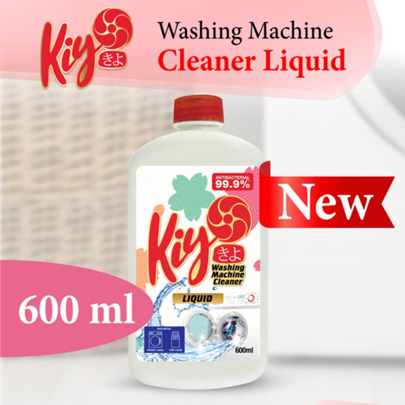 KIYO Washing Machine Cleaner Liquid, 99.9% Antibacterial