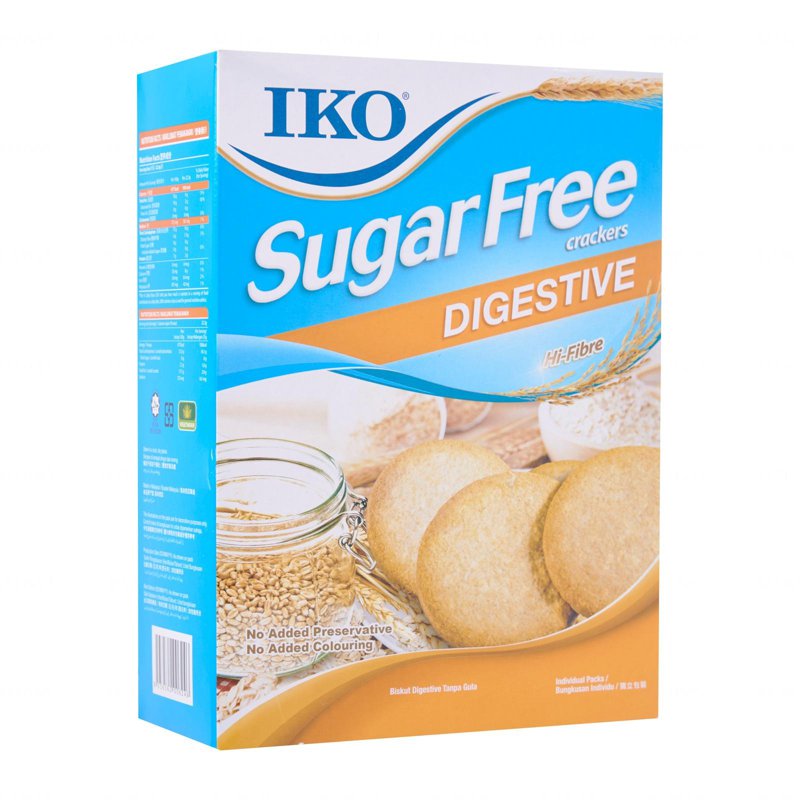 IKO Sugar Free Digestive Oatmeal Cracker 178 G
