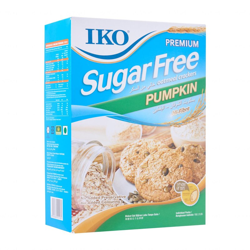 IKO Sugar Free Pumpkin Oatmeal Cracker 178 G