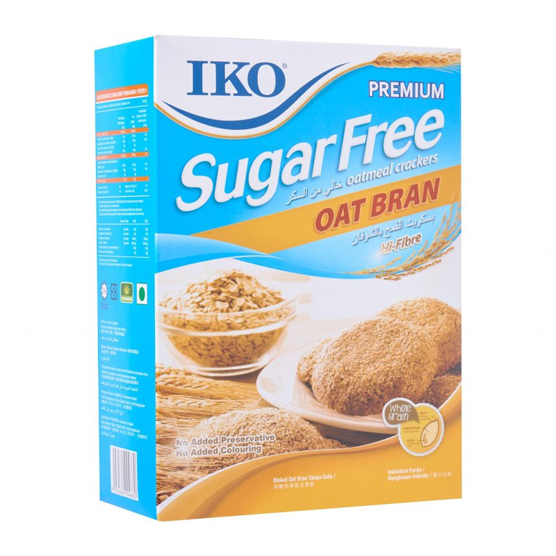 IKO Sugar Free Oat Bran Oatmeal Cracker 178 G