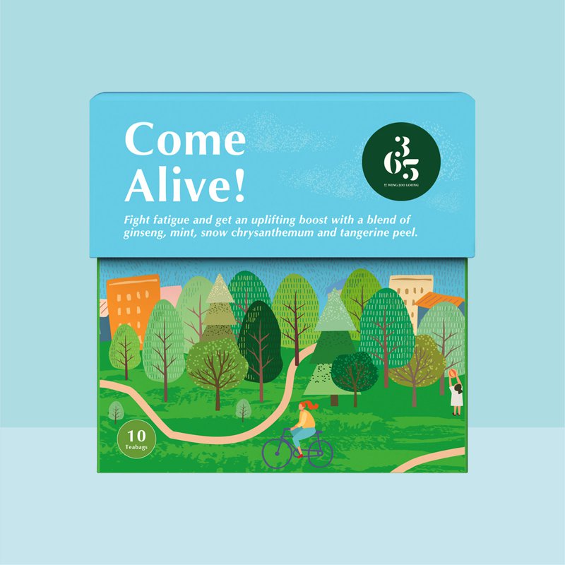 365 Come Alive! Herbal Infusion Tea