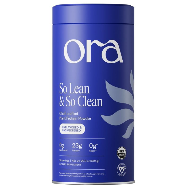 Ora Organic So Lean So Clean Protein Unsweetened Unflavored