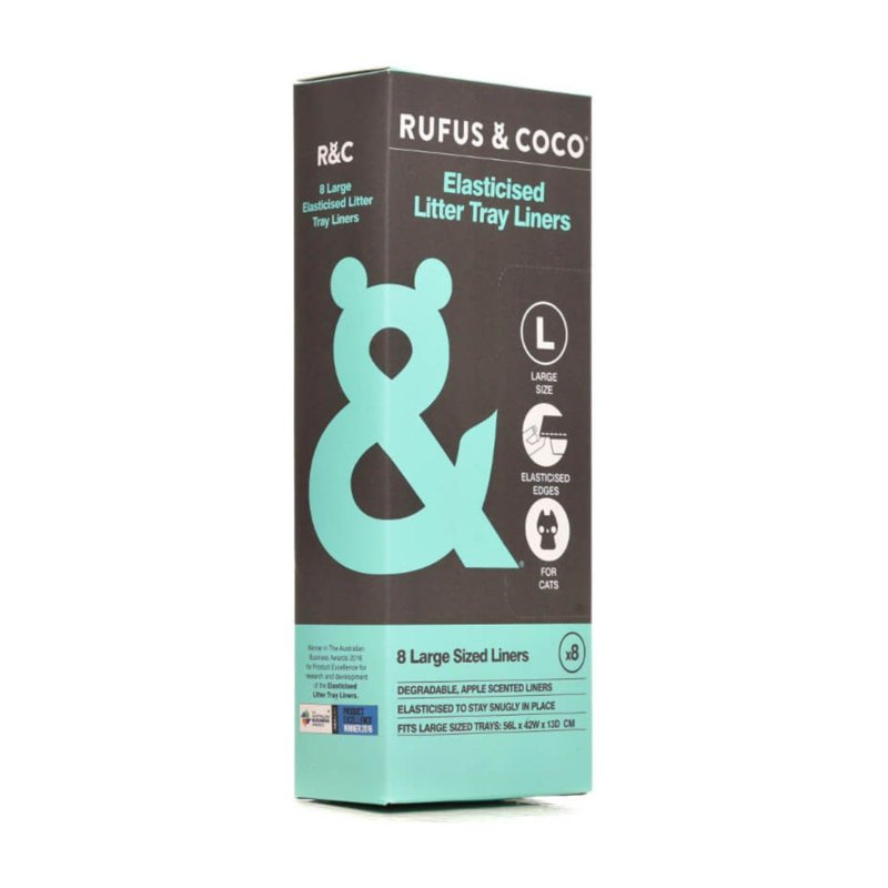 Rufus & Coco Elasticised Tray Liners Large